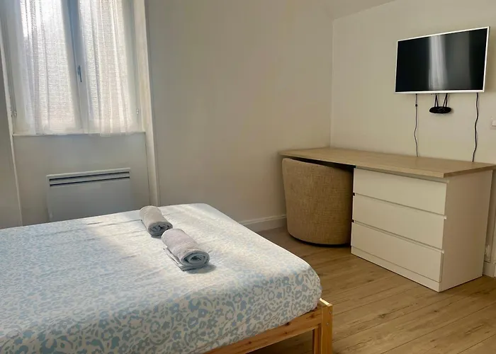 펜션 La Maison De Josephine, A 200m De La 생 오뱅 쉬르 메르